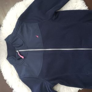 Nautical girls fleece jacket
